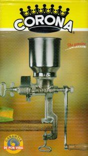 Our grain grinder<b> mill</b> assortment ranges from the most basic and economical<b> hand mill,</b> for making corn meal and animal feed, to top-of-the-line grinders like the Diamant, which can grind practically anything. . Corona hand mill dehuller